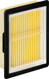 Filter selulosa Bosch bellow 190 cm² untuk ekstraksi debu.