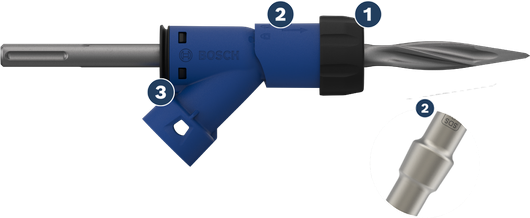 Adaptor Pahat Runcing Bosch EXPERT SDS max 400 mm.