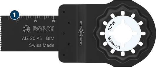 Mata gergaji multi-material Bosch Starlock AIZ 20 AB BIM.