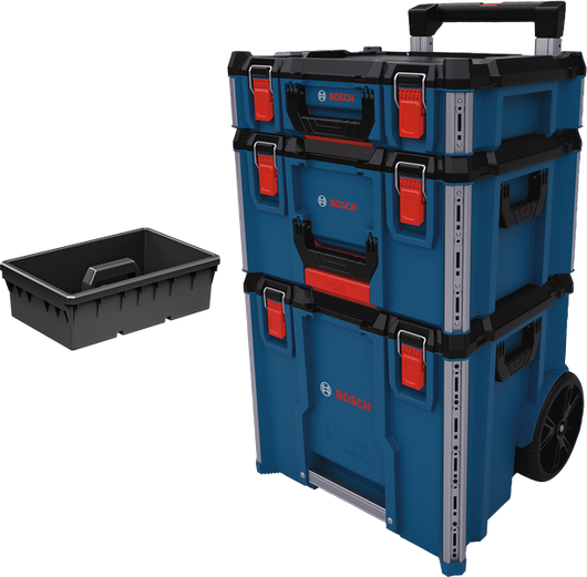Bosch L-BOXX Contractor Set3, kotak penyimpanan perkakas portabel.