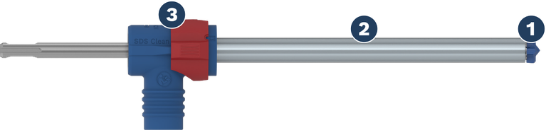 Mata Bor Penghisap Debu Bosch SDS Clean.