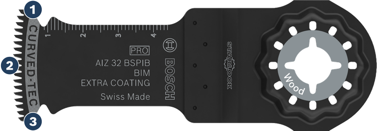Mata gergaji kayu Bosch Starlock AIZ 32 BSPIB.