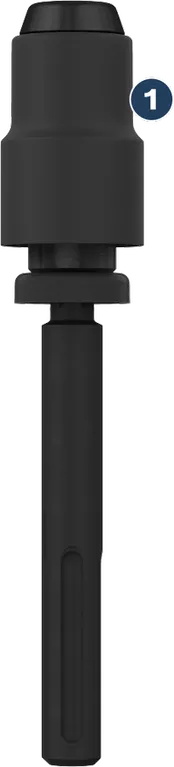 Adapter Mata Bor Tangguh untuk Bor Hammer Adaptor Palu Bosch PRO SDS maks ke SDS plus shank.