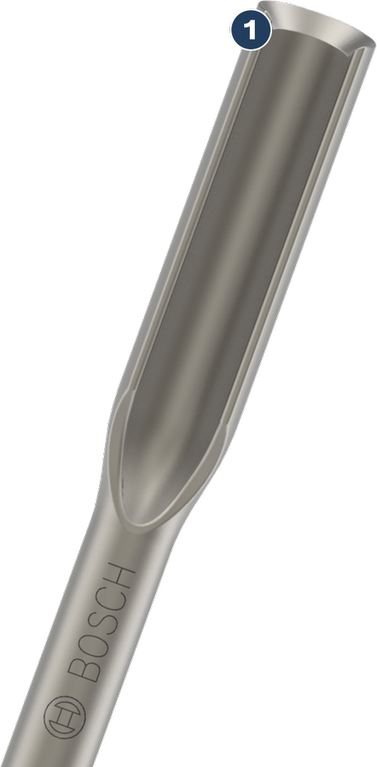 Pahat Gouging Berongga Bosch PRO SDS max 26 x 300 mm.
