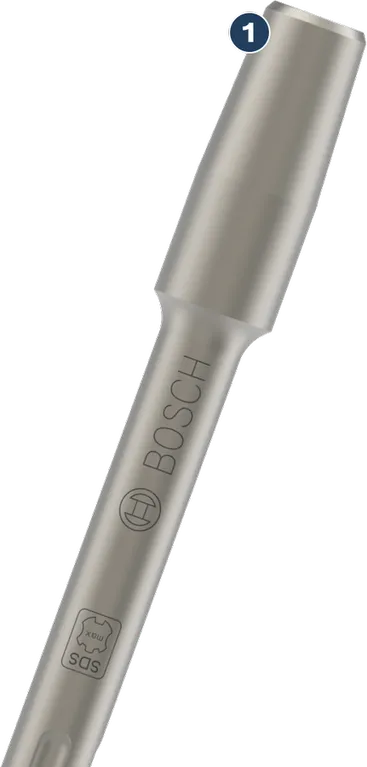 Bosch PRO SDS max Toolholder 220 mm untuk palu putar.