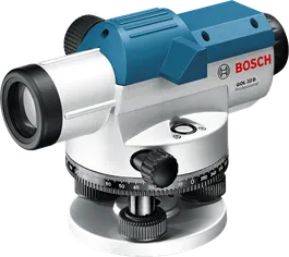 Level optik Bosch GOL 32 D dengan perbesaran 32x.