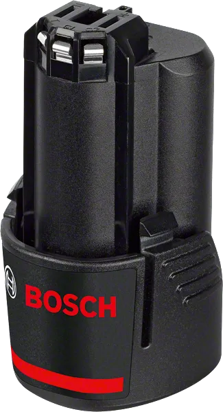 Paket baterai lithium-ion Bosch 10,8V.
