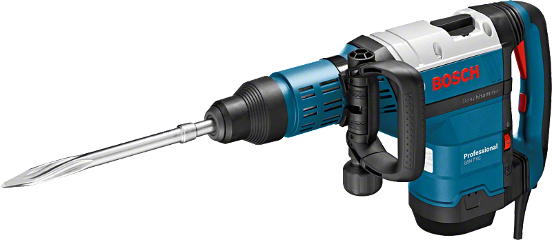 Palu penghancur Bosch GSH 7 VC, pengontrol getaran.