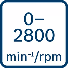 0–2800rpm