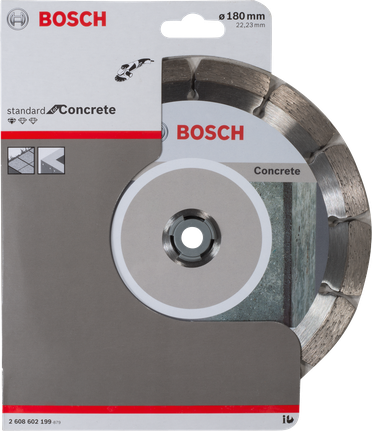 Cakram pemotong berlian beton Bosch 180mm.