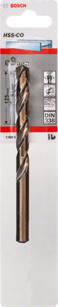 Mata bor logam Bosch HSS-Co 9 mm 125 mm.