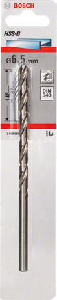 Mata bor logam Bosch HSS-G 6,5mm.