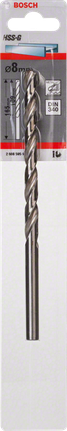 Mata bor logam Bosch HSS-G 8mm.