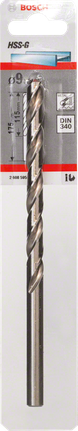 Mata bor logam Bosch HSS-G DIN 340.