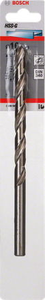 Mata bor logam Bosch HSS-G DIN 340.