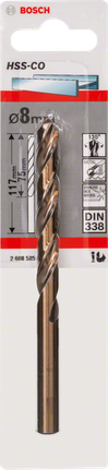 Mata bor logam Bosch HSS-Co 8 mm.