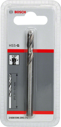Mata bor pilot HSS-G Mata bor pilot Bosch HSS-G 6,5×81mm.