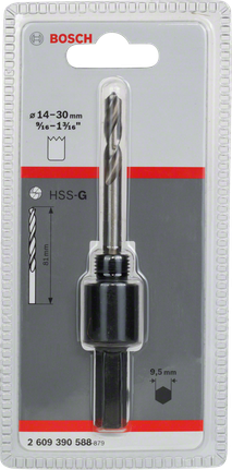 Adaptor soket segi enam Bosch 9,5 mm.