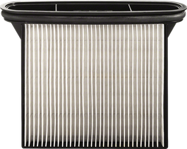 Filter vakum lipit persegi panjang Bosch untuk penyedotan debu.