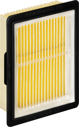 Filter selulosa Bosch bellow 190 cm² untuk ekstraksi debu.