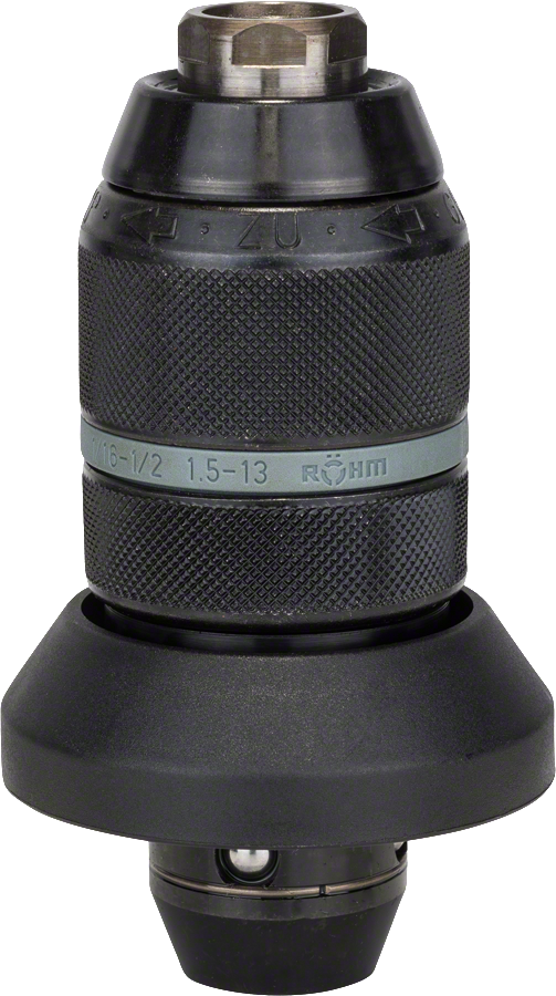 Chuck tanpa kunci Bosch dengan adaptor SDS untuk bor.