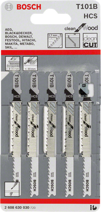 Mata gergaji Bosch T101B isi 5.