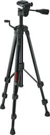 Tripod Bosch dengan ketinggian dan pegangan yang dapat disesuaikan.