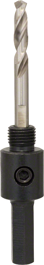 Adaptor soket segi enam Bosch 6,35 mm, panjang 81 mm.