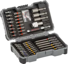 Set Mata Obeng Extra Hard dan Nutsetter, 43 Pieces