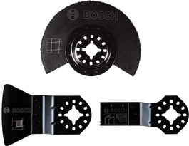 Pisau serbaguna Bosch PRO U untuk memotong kayu dan logam.