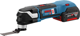 Perkakas multiguna nirkabel Bosch GOP 18V-28 dengan StarlockPlus.