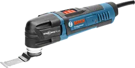 Perkakas serbaguna Bosch GOP 30-28 dengan mata pisau Starlock Plus.