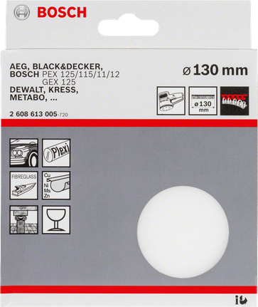 Spons pemoles Bosch 130 mm.