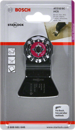 Pengikis Bosch HCS ATZ 52 SC kaku.