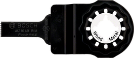 Mata pisau BIM Bosch Starlock AIZ 10 AB untuk kayu dan logam.