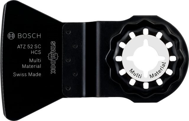 Mata pisau pengikis multi material Bosch Starlock ATZ 52 SC.