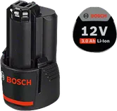 Baterai lithium-ion Bosch 12V 3.0Ah.