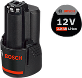 Baterai lithium-ion Bosch 12V 3.0Ah.