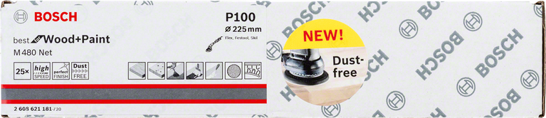 Cakram abrasif Bosch M480 Net 225 mm.