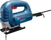 Gergaji ukir Bosch GST 8000 E untuk memotong kayu dan aluminium.