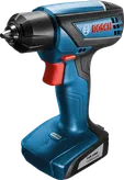 Bor tanpa kabel Bosch GSR 1000 dengan baterai 10,8V.