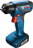 Bor tanpa kabel Bosch GSR 1000 dengan baterai 10,8V.