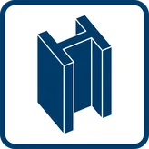 Bor tanpa kabel Bosch GSR 180-LI dengan baterai 18V.