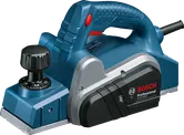 Planer Bosch GHO 6500 dengan kenop kedalaman yang dapat disesuaikan.