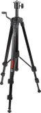 Tripod bangunan Bosch BT 150 dengan ketinggian yang dapat disesuaikan.