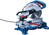 Gergaji mitra Bosch GCM 10 MX dengan mata gergaji 254 mm.