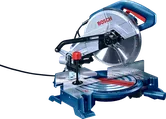 Gergaji mitra Bosch GCM 10 MX dengan mata gergaji 254 mm.