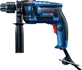 Bor benturan Bosch GSB 13 RE dengan pegangan samping.