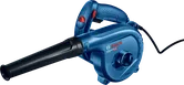 Blower Bosch GBL 800 E dengan fitur penghisap debu.