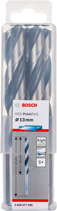Paket mata bor putar Bosch HSS PointTeQ 13mm.